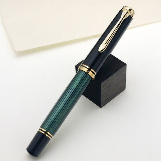 Pelikan Souveran M800 Писалка Широка с Червено Мастило