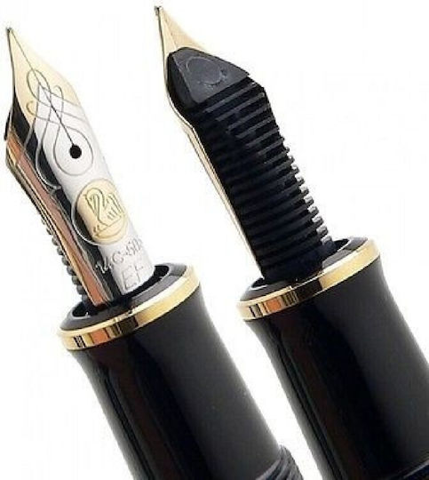 Pelikan Souveran M600 Stilou Broad Cu Cerneală Neagră
