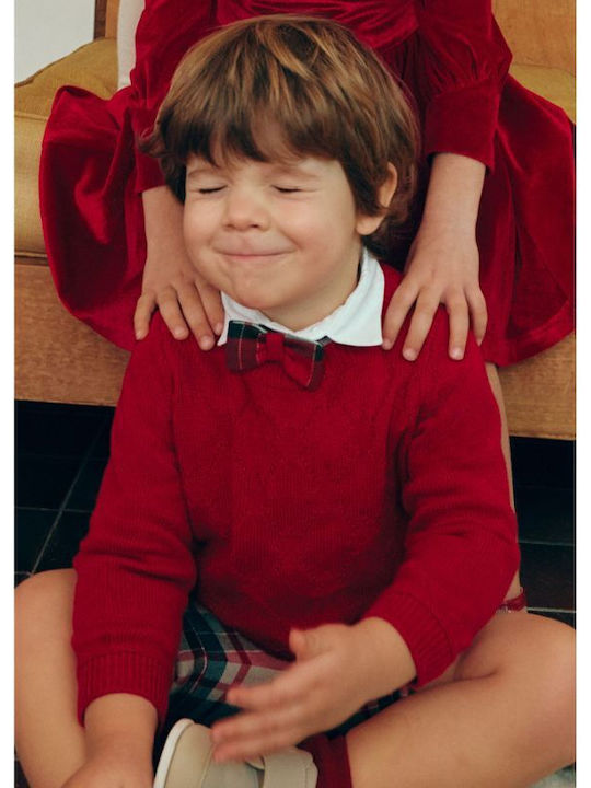 Kids' Sweater Long Sleeve Red