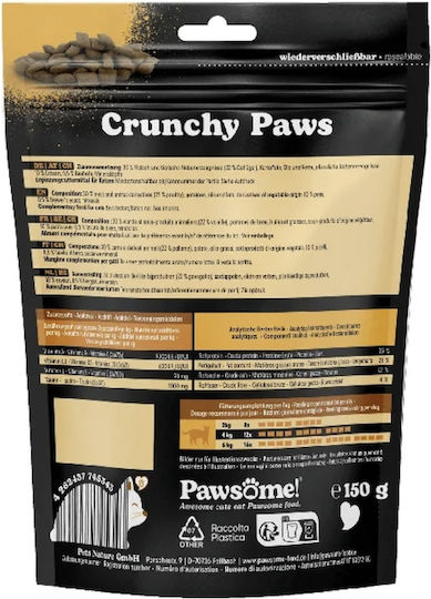 Pawsome Crounchy Paws Κοτόπουλο 150gr
