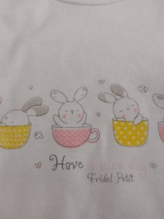 Fridel Petit Κορμάκι White - Pink