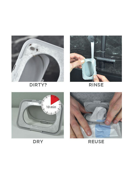 Reusable Lid Baby Wet Wipes Dooky