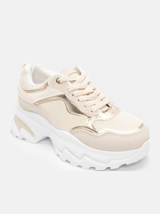 Chunky Sneakers Beige