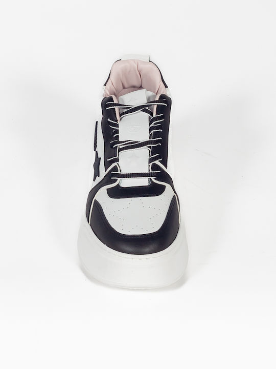 Γυναικεία Sneakers Μαύρα / Λευκά