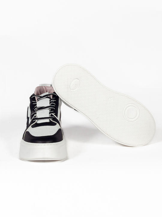 Γυναικεία Sneakers Μαύρα / Λευκά