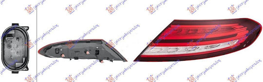Hella Rücklichter LED für Mercedes-Benz C Klasse 18-21 1Stück