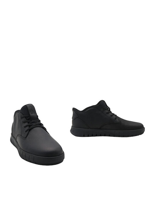 Adidași Tip Botine Pentru Bărbați Negri