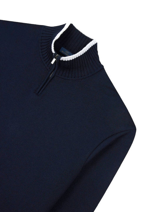 Bluse Blue-White