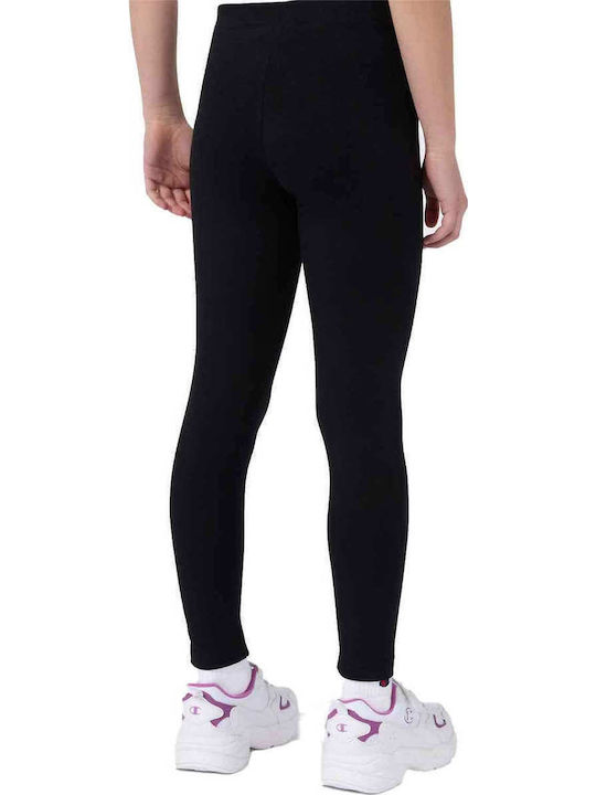 Kinder Leggings Lang Schwarz