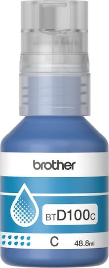 Brother BTD100C Original InkJet Printer Ink Cyan (BT-D100C)