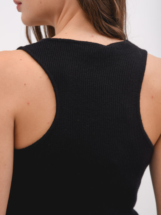 Women's Blouse Sleeveless Black