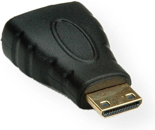 Value Μετατροπέας HDMI male σε mini HDMI female 1τμχ 12.99.3152