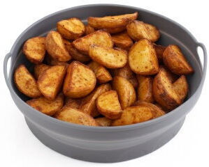 Silicone Air Fryer Liner Round 20.3 Cm Reusable Bpa-free Food Grade Silicone