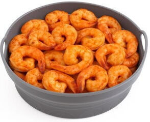 Silicone Air Fryer Liner Round 20.3 Cm Reusable Bpa-free Food Grade Silicone