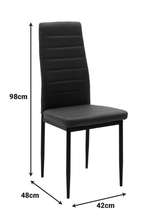 Esszimmer Manka-parker 3Stück 80x80cm