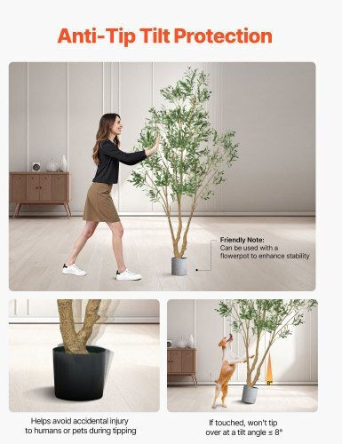 Vevor 240cm Artificial Olive Potted Plant For Home Office Spaces Rzs8ftglsslx8ojbj001v0