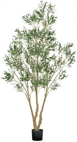 Vevor 240cm Artificial Olive Potted Plant For Home Office Spaces Rzs8ftglsslx8ojbj001v0