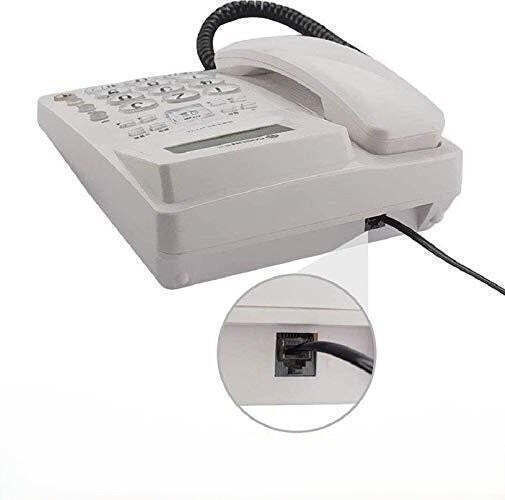 Wohnung Telefonkabel RJ11 6P4C 10m Transparent