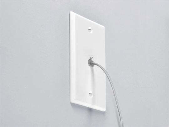 Wohnung Telefonkabel RJ11 6P4C 10m Transparent