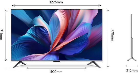 Xiaomi Smart Τηλεόραση 55" 4K UHD QLED A Pro HDR (2026) L55MB-APEU