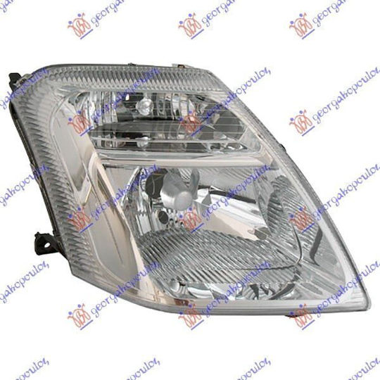 Front Electric Headlight Tyc Citroen C2 08-10 6205.zw Right 1 Pc