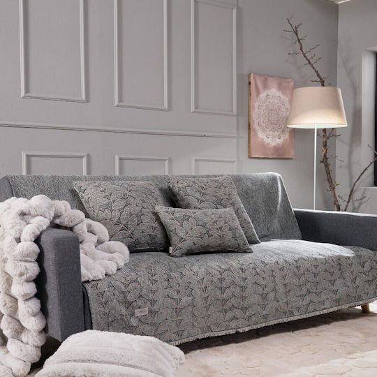 Teoran Charlotte Ριχτάρι Τετραθέσιου Καναπέ Chenille 180x350εκ. 04