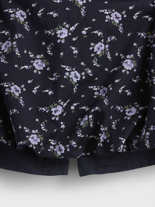 Kinder Rock Blumen Blau