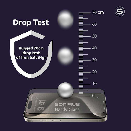 Curvy Glass Sonique Premium Series HD Full Cover 9H Realme Realme GT 7 Pro 5G Black