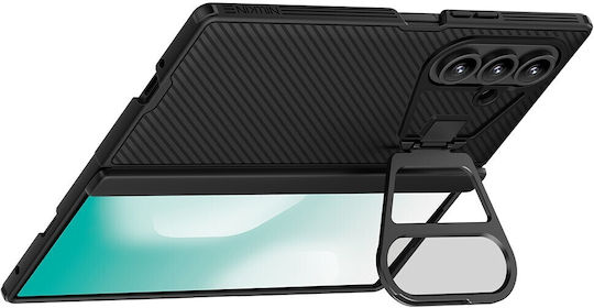 Nillkin Camshield Series Prop Back Cover Plastic / Silicon Negru (Galaxy Z Fold7)