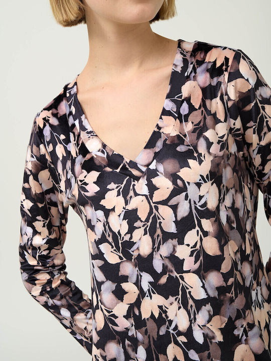 Vamp Feminin Rochie de Plajă Negru