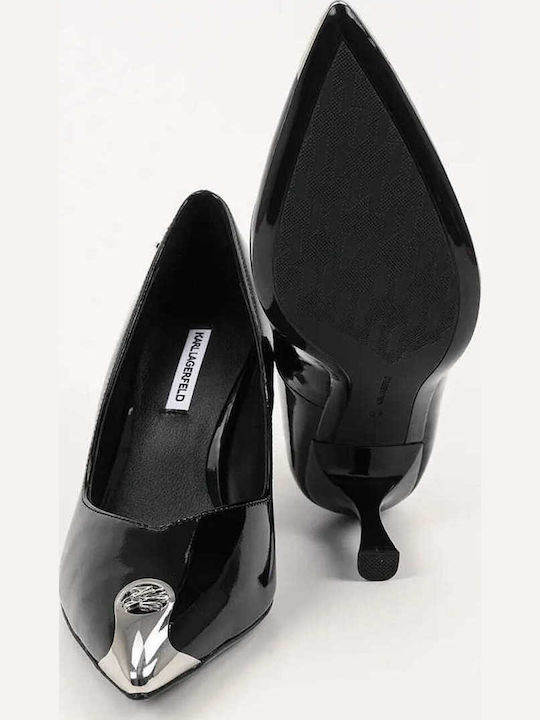 Pumps mit mittelhohem Absatz Schwarz