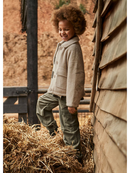 Pantaloni Cargo din Material Textil pentru Copii Variation