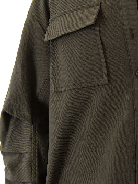 Women's Long Sleeve Shirt Khaki