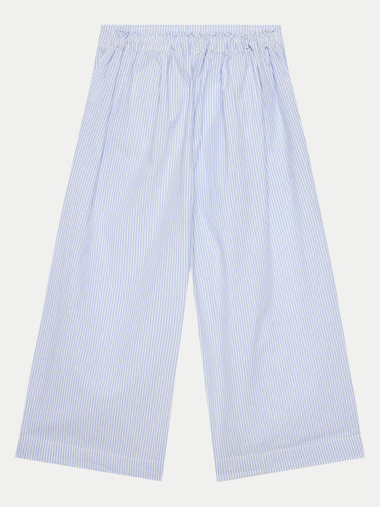 Kids' Denim Palazzo Pants Blue Ollie