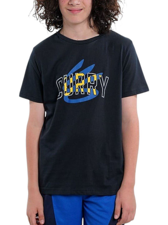Παιδικό T-shirt Μαύρο Logo Tee
