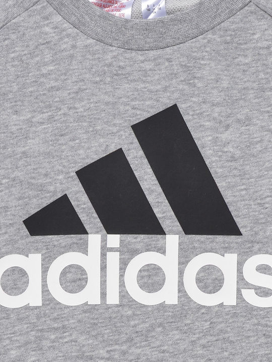 Παιδικό Σετ Φόρμας Γκρι 2τμχ Essentials Big Logo French Terry