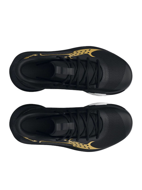 Gs Jet '23 Kids Sports Shoes Basketball with Laces Black