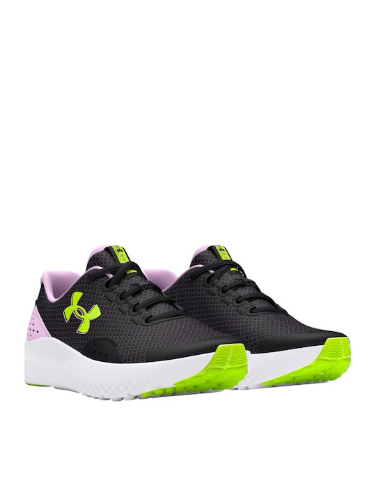 Surge 4 Kids Sports Shoes Running with Laces Black