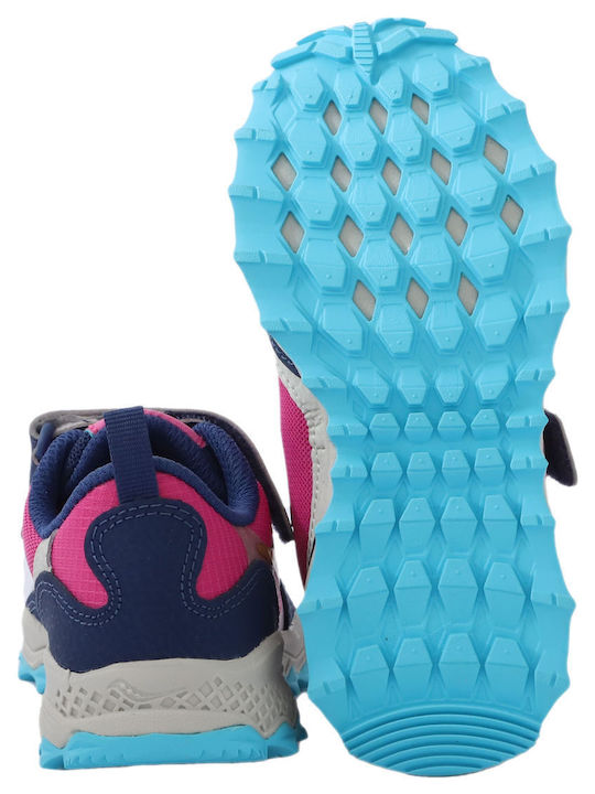 Peregrine 12 Shield Αδιάβροχα Αθλητικά Παιδικά Παπούτσια Running με Σκρατς Navy Blue / Turquoise