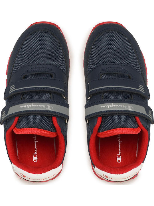 Wave Αθλητικά Παιδικά Παπούτσια Running με Σκρατς Μπλε