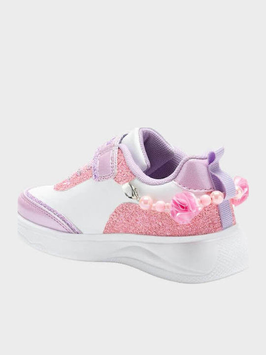 Gioiello Kinder Sneakers mit Klettverschluss Rosa