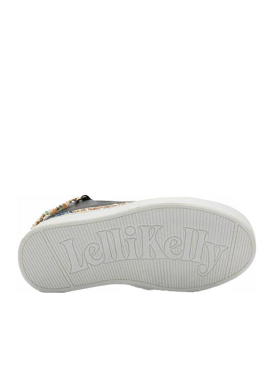 Gioiello Παιδικά Sneakers High με Σκρατς Μαύρα