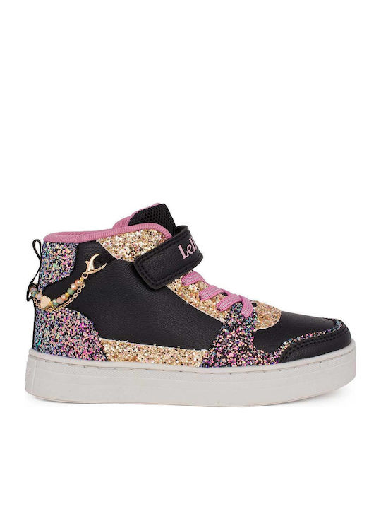 Gioiello Παιδικά Sneakers High με Σκρατς Μαύρα