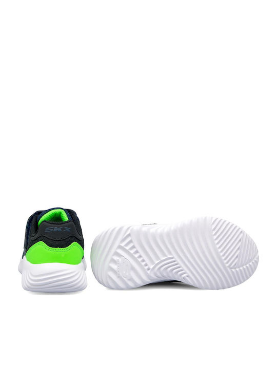 Bounder Kids Sneakers with Scratch Navy Blue