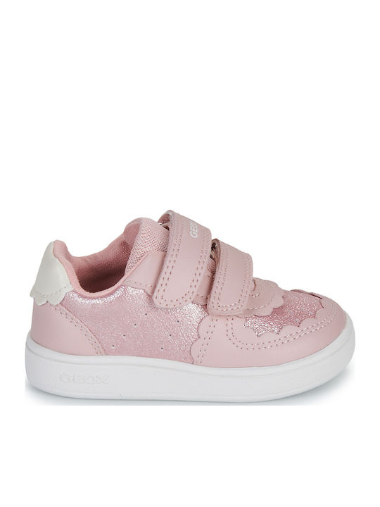 B Eclyper Kinder Sneakers Anatomisch mit Klettverschluss Rosa