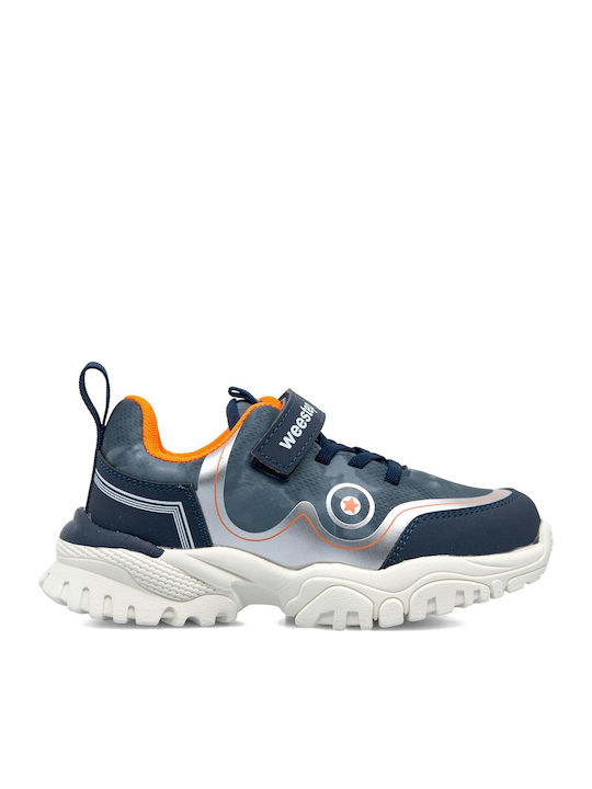 Kinder Sneakers mit Klettverschluss Blau