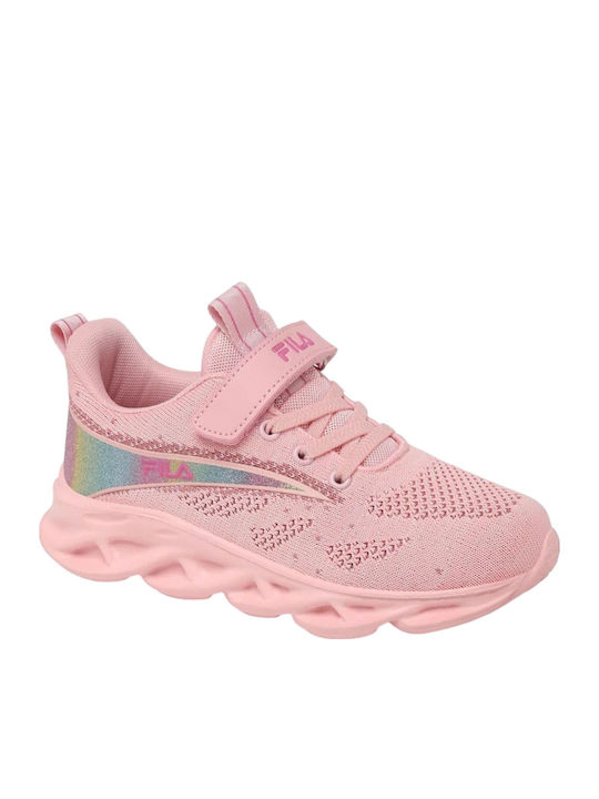 Memory Strass 2 V Kids Sneakers with Scratch Fuchsia