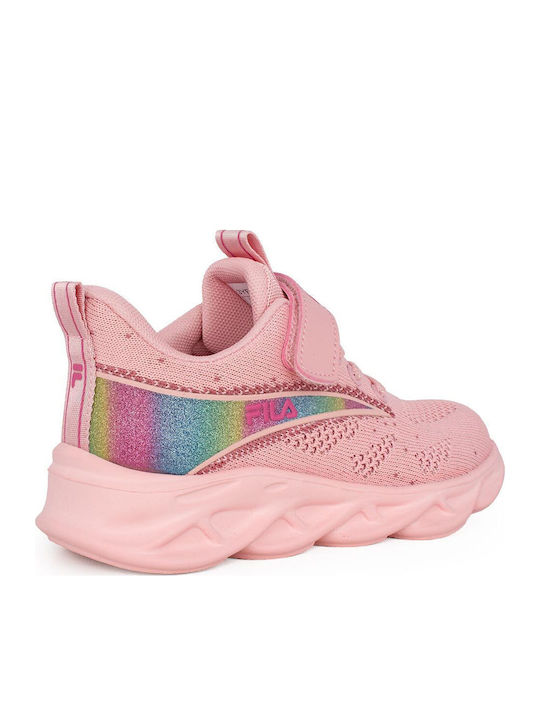 Memory Strass 2 V Kids Sneakers with Scratch Fuchsia