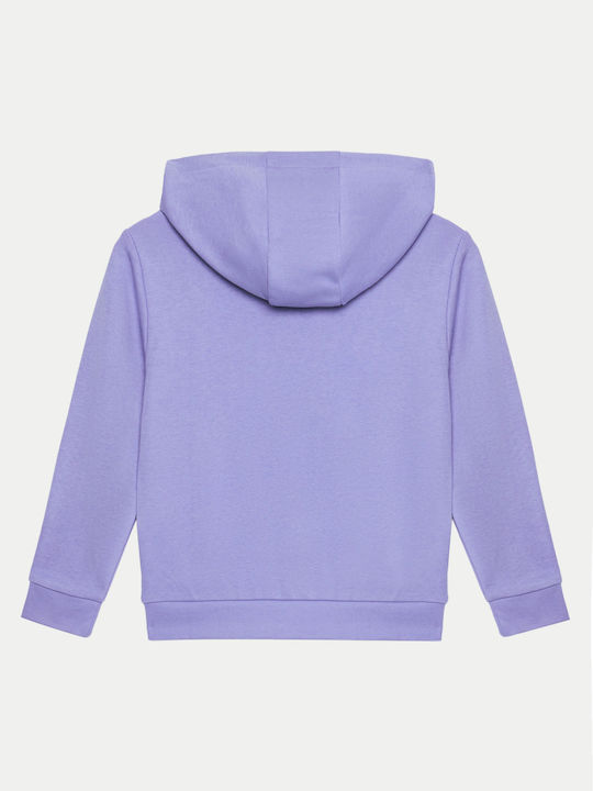 Kids Sweatshirt with Hood and Pockets Lilac