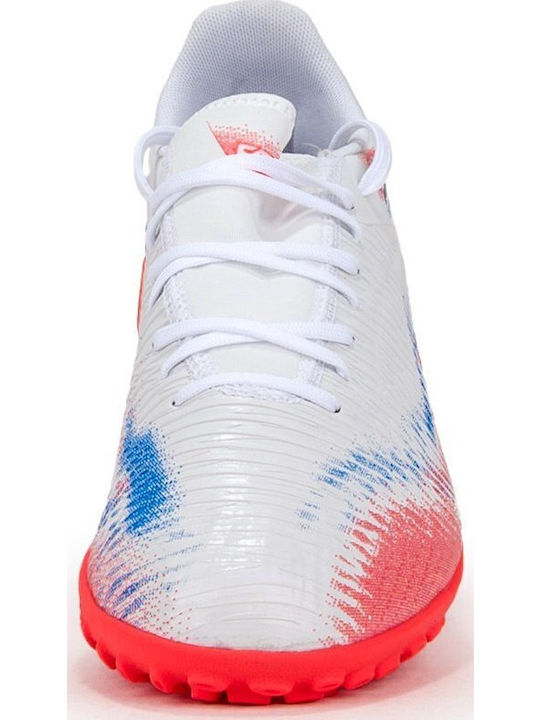 PUMA Future 8 Play Tt Jr Ποδοσφαιρικά Παπούτσια με Σχάρα TT Λευκά